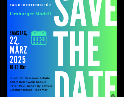 Einladung zum Tag der offenen Tür - Limburger Modell