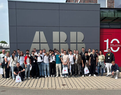 Spannender Werksbesuch bei ABB in Heidelberg