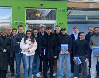 Besuch der THM Gießen mit der BG12 und FOS12B Elektrotechnik